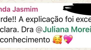depoimentos juliana moreira